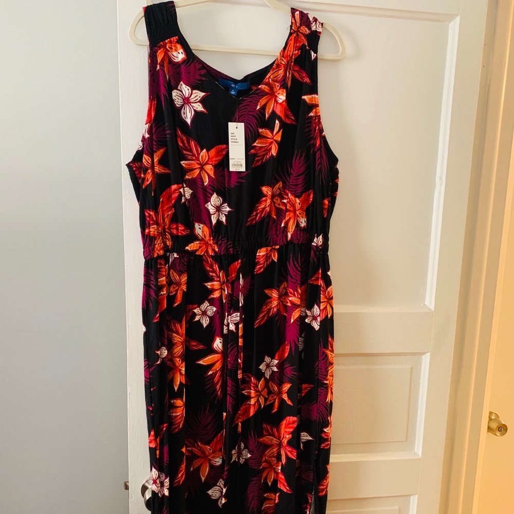 Floral maxi dress